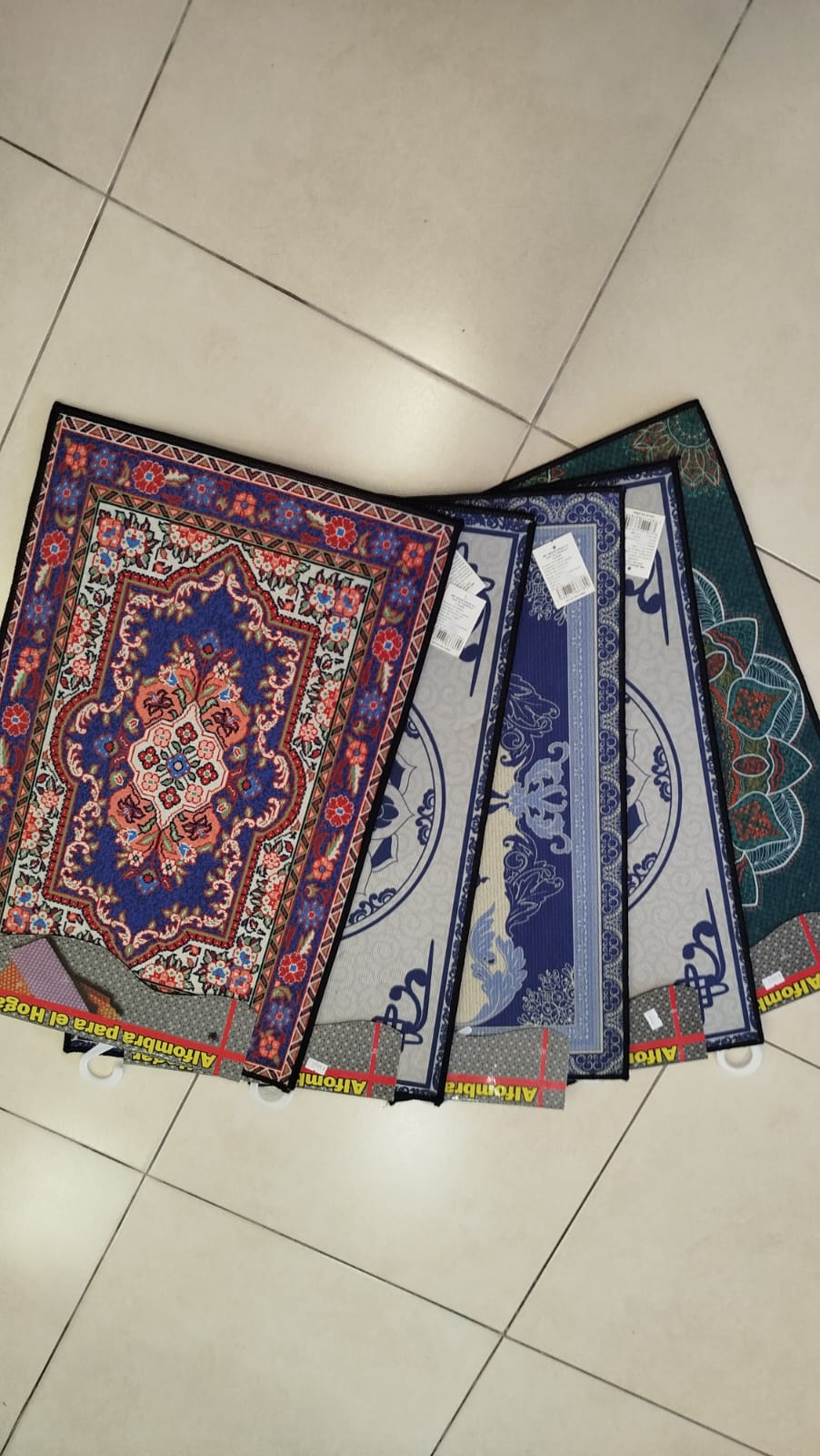 ALFOMBRA ESTAMPADA GOMA